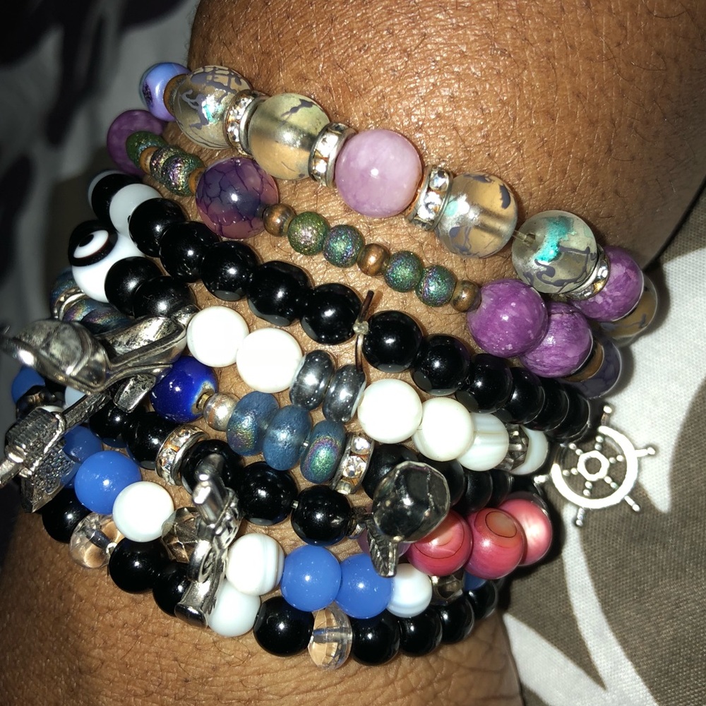 💕 Hand-made bracelets by me 💕